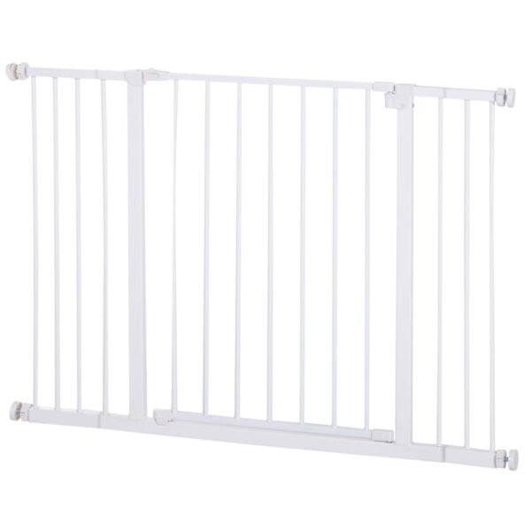 Dog Safety Gate - Adjustable Pressure Fit - white background view